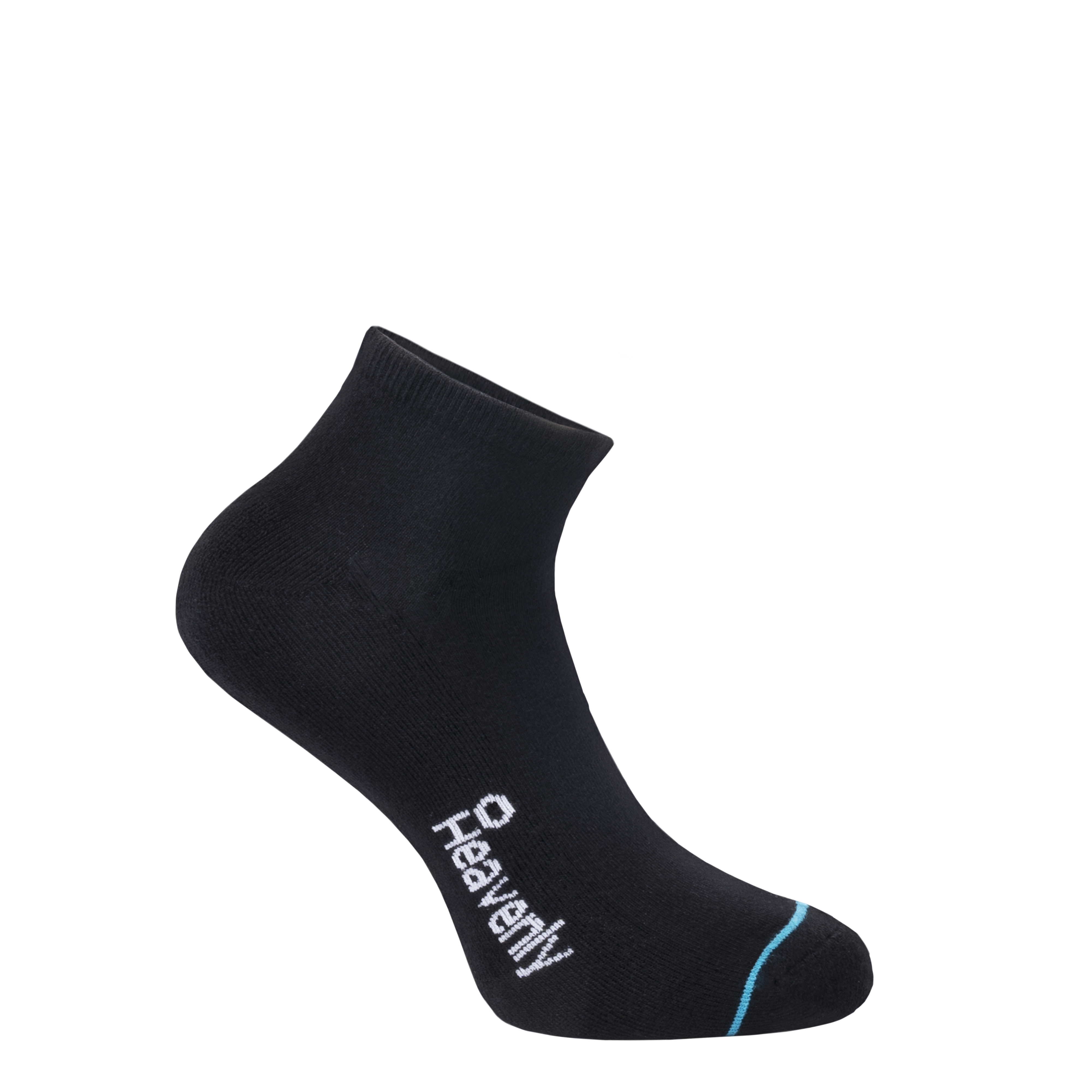 Heavenly Bamboe Enkelsokken Zwart